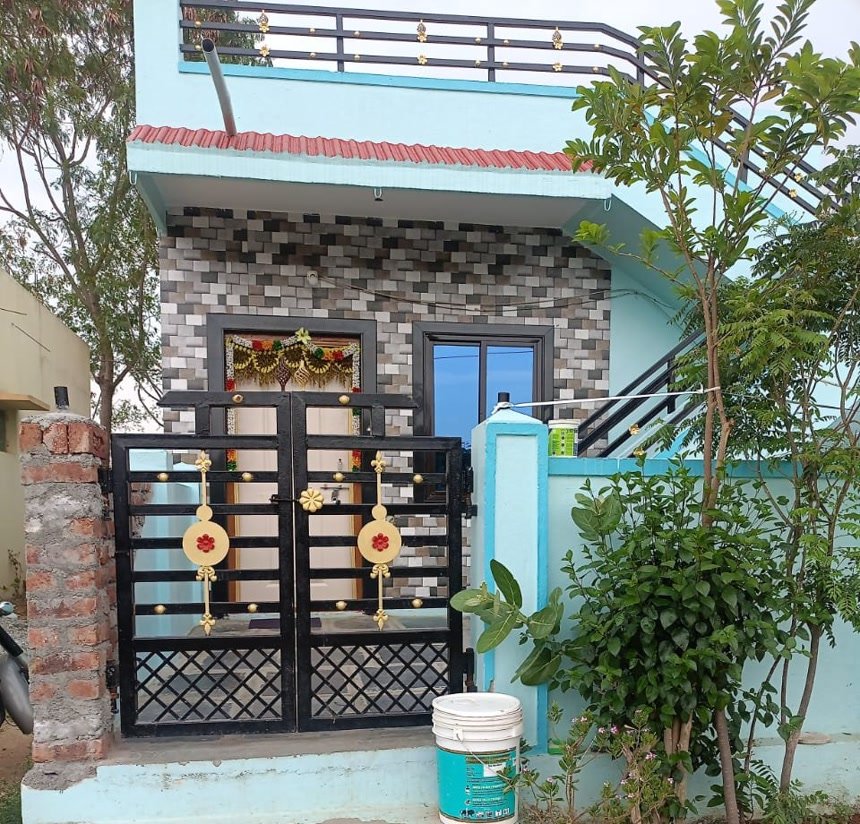 A second completed Housing for All unit.