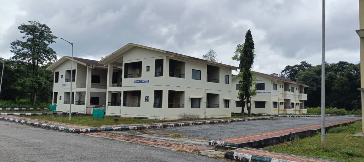 Completed rows of Housing for All units at Yellapura.